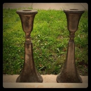 Old vintage candelabras